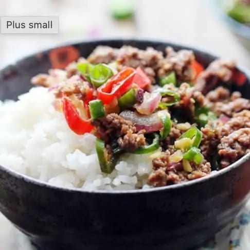 76. Grilled Pork Chop, Shredded Pork with Steamed Rice / Cơm Sườn Bì.