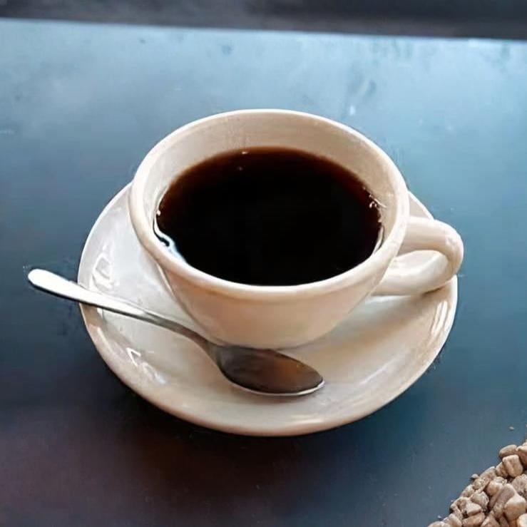 Vietnamese Iced Black Coffee with Condensed Milk.