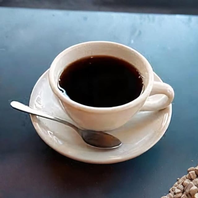 Vietnamese Iced Black Coffee with Condensed Milk.