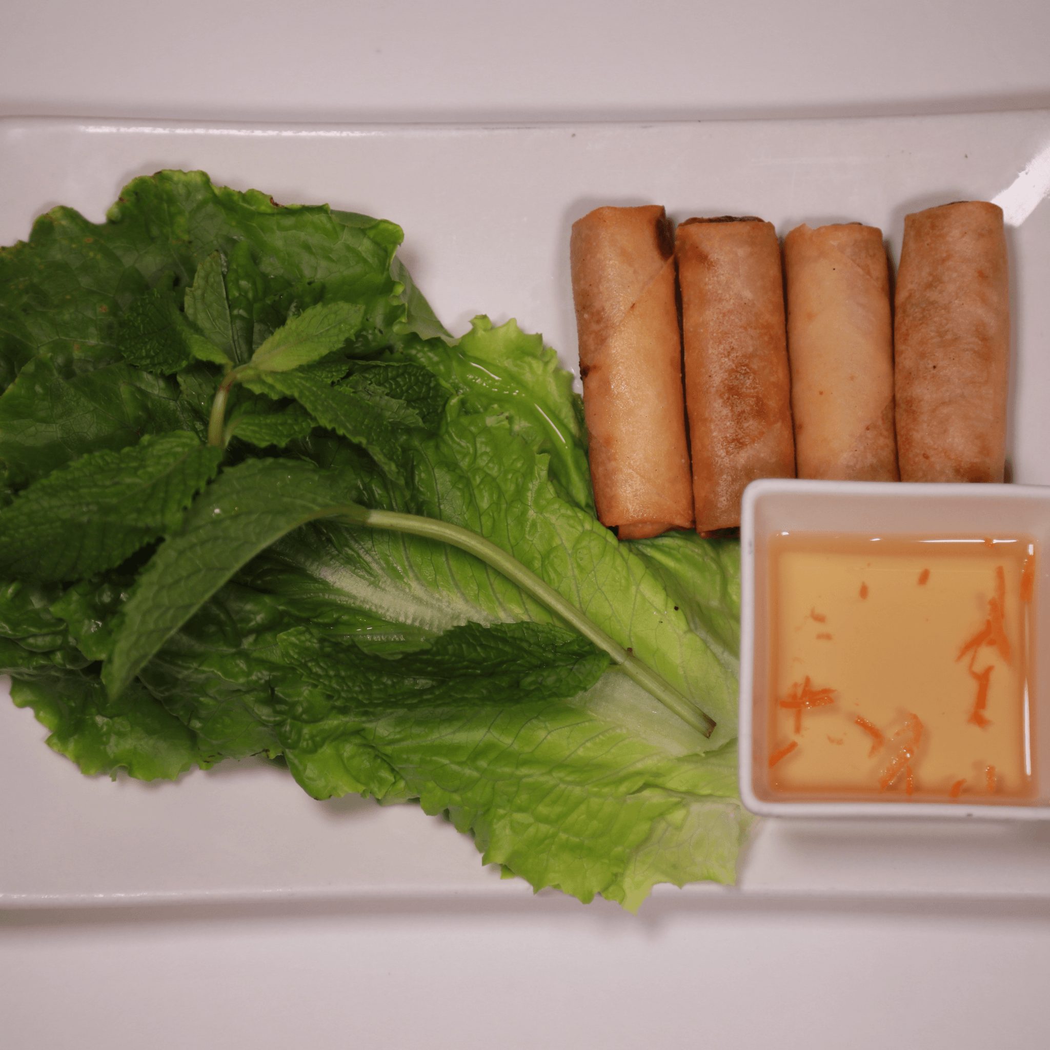 1. Fried Spring Rolls / Chả Giò (4 Pcs).