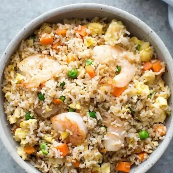 88. Seafood Fried Rice / Cơm Chiên Hải Sản.