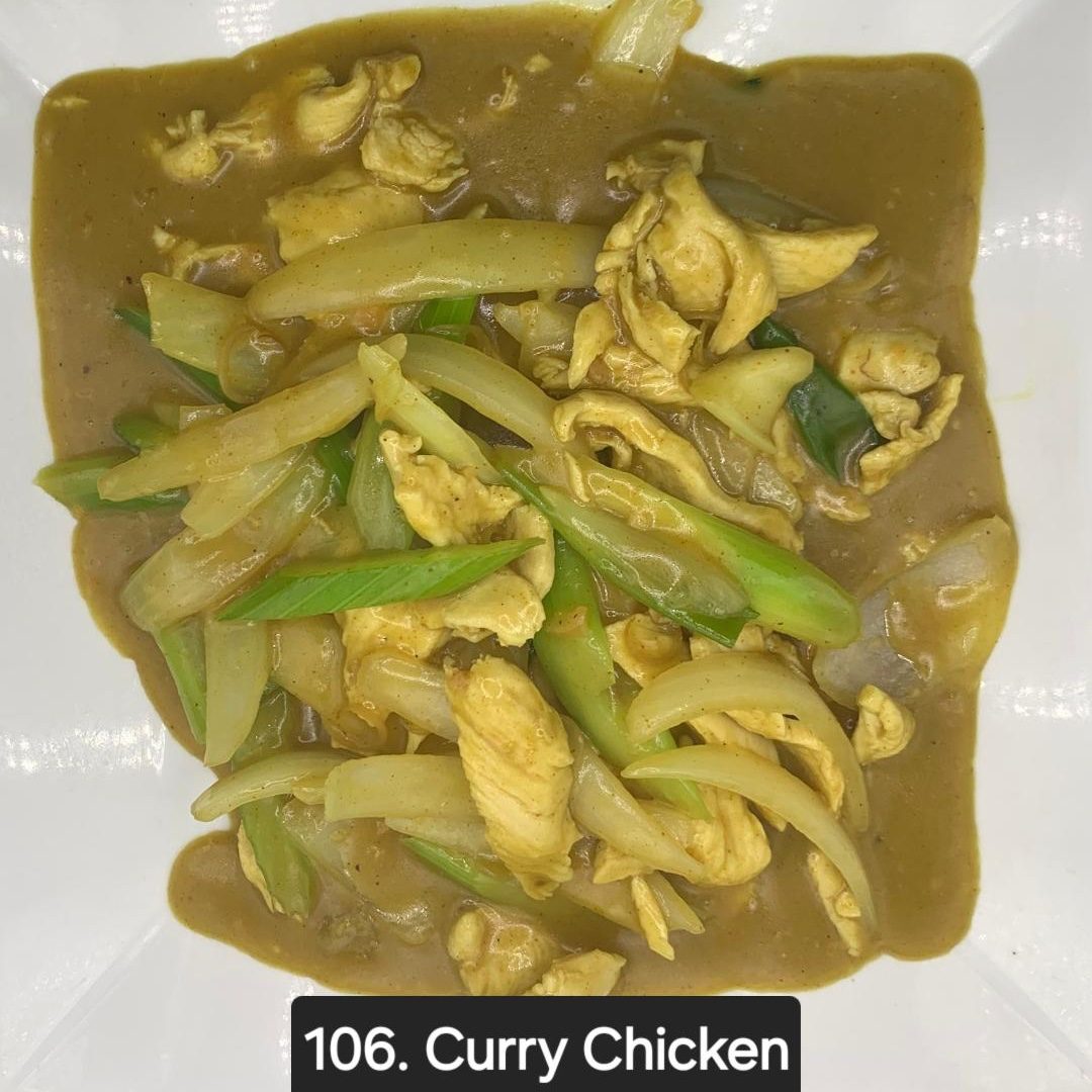 106. Curry Chicken / Gà Xào Cari.